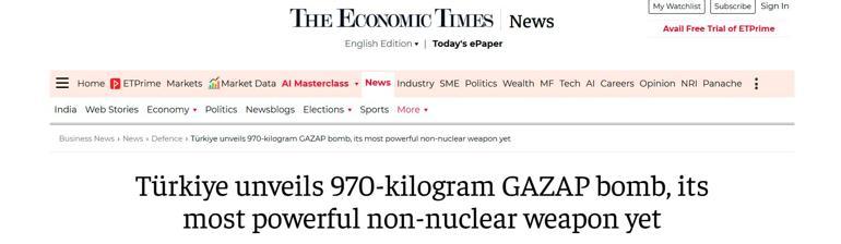GAZAP ilk kez görüntülendi İsrail ve Batı endişeli: Atom bombası gibi