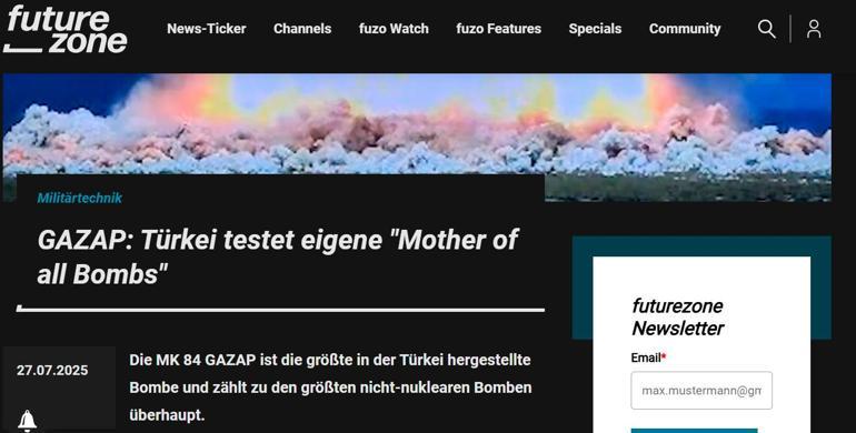 GAZAP ilk kez görüntülendi İsrail ve Batı endişeli: Atom bombası gibi