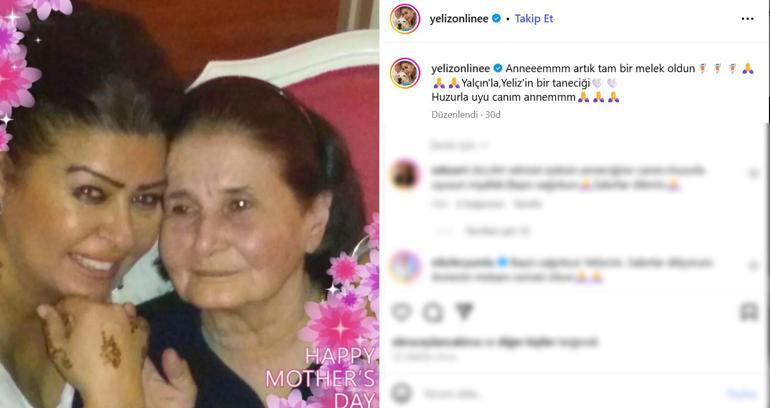 Şarkıcı Yelizi yıkan ölüm haberi Annesi hayatını kaybetti