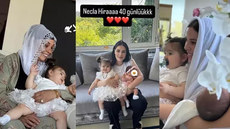 Necla Hiranın park keyfi Tuğçe Tayfur bebeğinin son halini paylaştı
