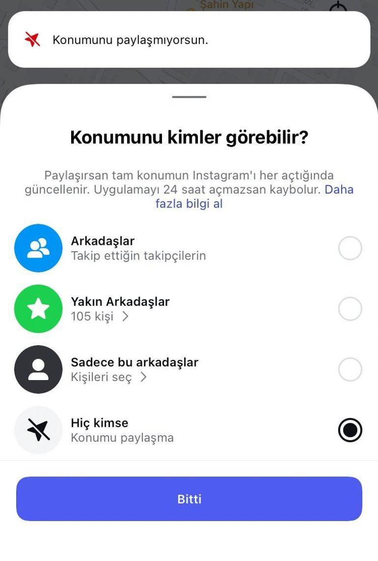 INSTAGRAM KONUM PAYLAŞMA KAPATMA: Instagram konum paylaşma nasıl kapatılır, engellenir Instagram arkadaş haritası özelliği nedir, ne işe yarar