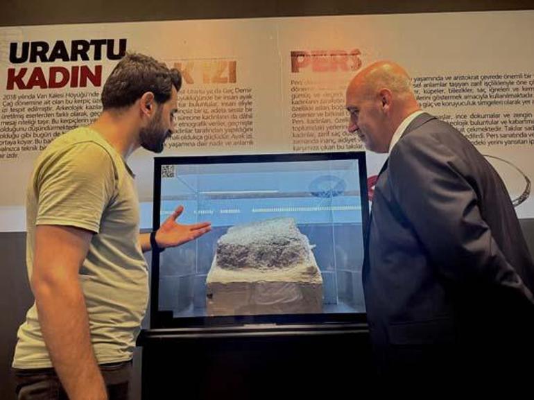 İlk kez teşhir edildi, heyecan yarattı: Sadece bir kerpiç parçası değil