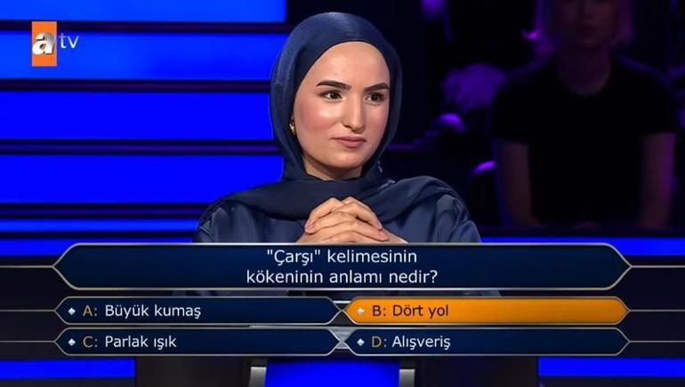YKS 2025e babasından aldığı çiçekle damga vurdu Çimen Gülen, Kim Milyoner Olmak İstere katıldı