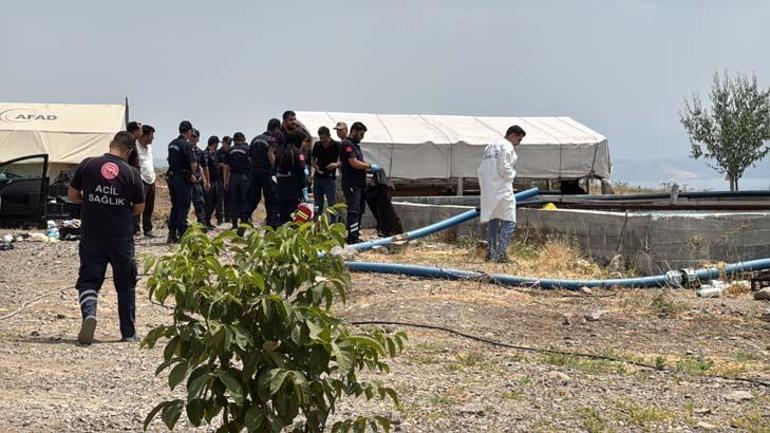 Elazığda 2 kişi sulama havuzunda ölü bulundu