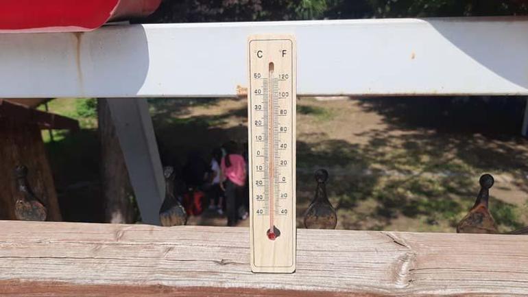 Kentte 87 yılın en sıcak günü yaşandı Termometreler tavan yaptı