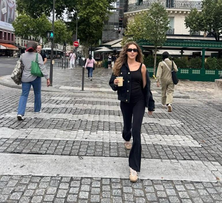 Sinem Kobaldan yeni pozlar Paristen peş peşe paylaştı