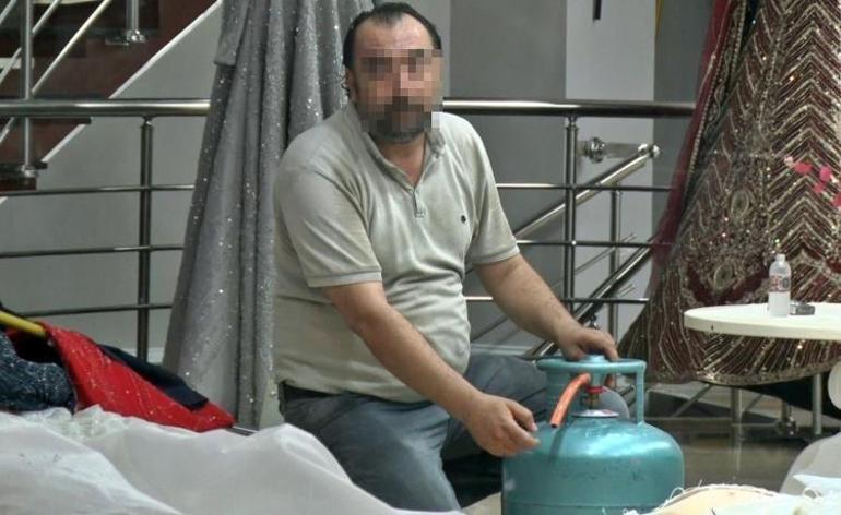 10 gün önce ekiplere köşe kapmaca oynatan adam yine sahnede Eşinin mağazasını savaş alanına çevirdi