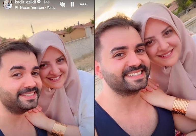 Mısır sonrası yeni rota belli oldu Kadir Ezildi ve eşi Gamze Türkmenden aşk dolu poz