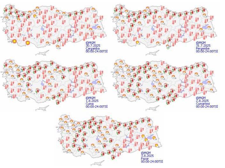 Son dakika... Meteoroloji yarın için saat verip uyardı İstanbul dahil: Gök gürültülü sağanak geliyor