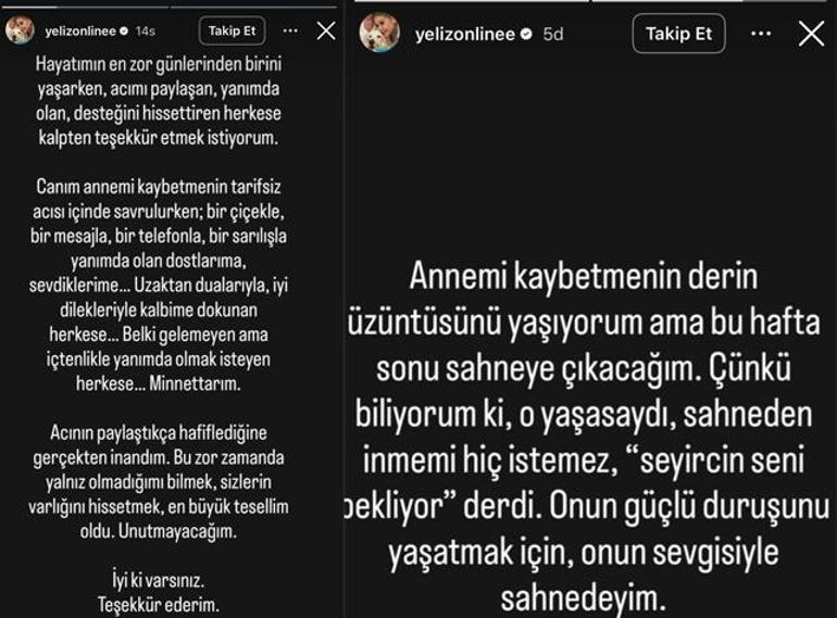 Annesinin ölümüyle yıkılmıştı Ünlü şarkıcıdan konser açıklaması