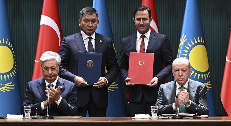 Türkiye ile Kazakistan arasında 20 anlaşma imzalandı Stratejik iş birliği