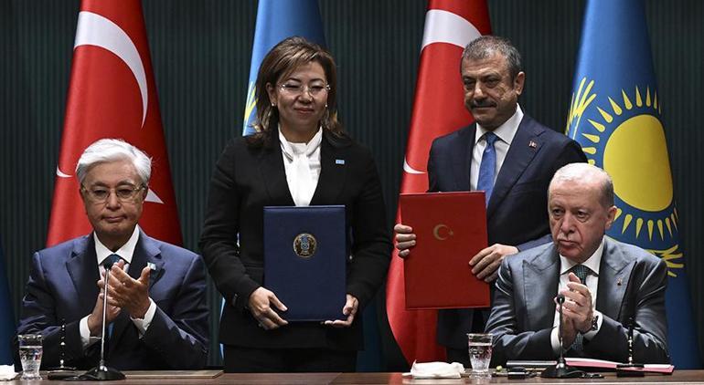 Türkiye ile Kazakistan arasında 20 anlaşma imzalandı Stratejik iş birliği