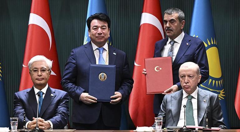 Türkiye ile Kazakistan arasında 20 anlaşma imzalandı Stratejik iş birliği
