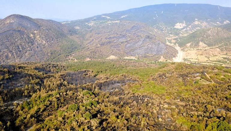 Bursa Orhaneli-Harmancık yangını 5. gününde