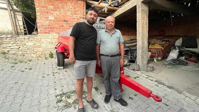 Sosyal medya onu bu görüntüyle tanıdı Çiftçiye anlamlı hediye