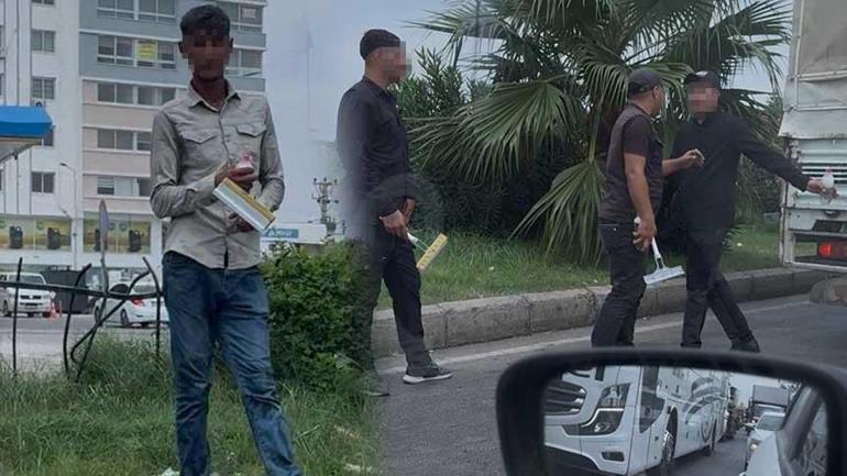 Trafikte dehşet ‘Cam silelim’ diye geliyorlar, zorla kapıyı açıyorlar: Para vermezsen çizerim