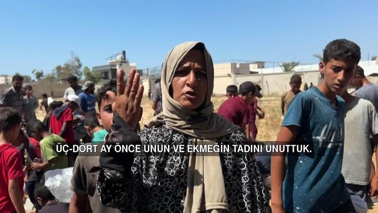 Gazzede havadan yardım skandalı