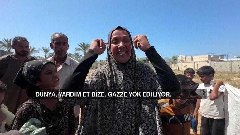 Gazzede havadan yardım skandalı