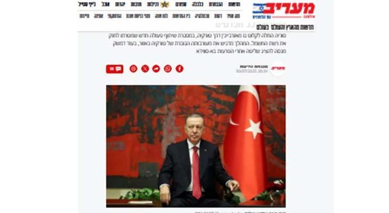 Türkiyenin Suriye hamlesini İsrail gazetesi bu başlıkla verdi: Sessiz sedasız hakimiyet