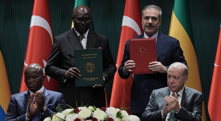 Türkiye ile Gabon arasında 8 anlaşma imzalandı