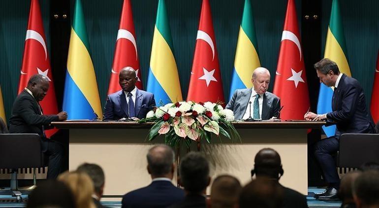 Türkiye ile Gabon arasında 8 anlaşma imzalandı