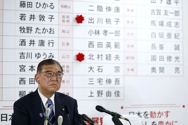Japonya Başbakani Shigeru Ishiba