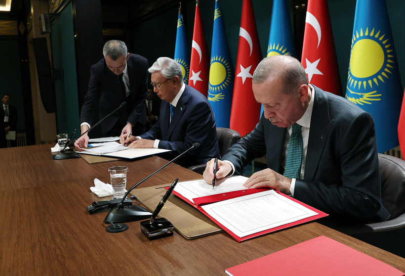 Türkiye ile Kazakistan arasında 20 anlaşma imzalandı - Resim : 3