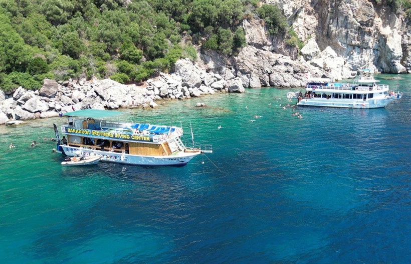 Marmaris’te dalış turizmi yerli turistle canlandı - Resim : 2