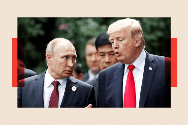 Donald Trump ve Vladimir Putin 