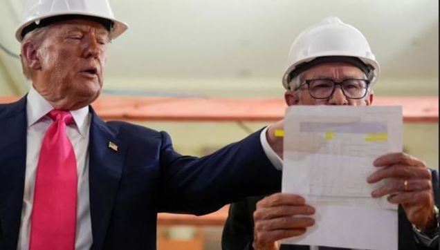 Trump'tan, Powell'a ziyaret! Kamera önünde büyük tartışma
