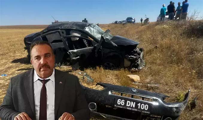 MHP'li belediye başkanı kazada hayatını kaybetti