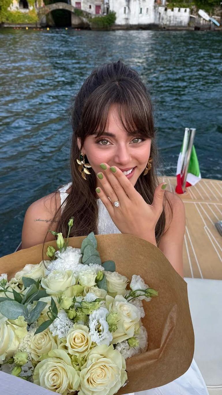 Sıla Türkoğlu romantik teklife evet dedi Sevgilisi Ata Ayyıldız ile evleniyor