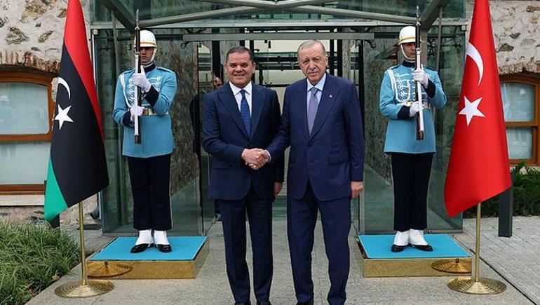 Gözler Dolmabahçede: Cumhurbaşkanı Erdoğan, Meloni ve Dibeybeyi kabul etti