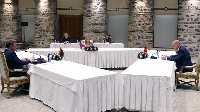 Gözler Dolmabahçede: Cumhurbaşkanı Erdoğan, Meloni ve Dibeybeyi kabul etti