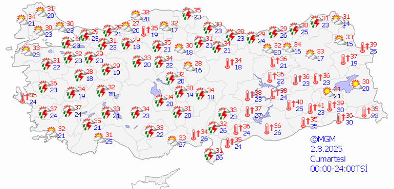 HAFTA SONU HAVA NASIL OLACAK 2 Ağustos hava durumu: İstanbul ve Ankara için kritik yağış uyarısı