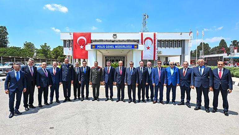 KKTC’ye 29 araçlık güç takviyesi Cevdet Yılmaz: Bu bir kardeşlik nişanesidir