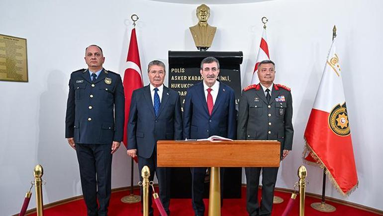 KKTC’ye 29 araçlık güç takviyesi Cevdet Yılmaz: Bu bir kardeşlik nişanesidir