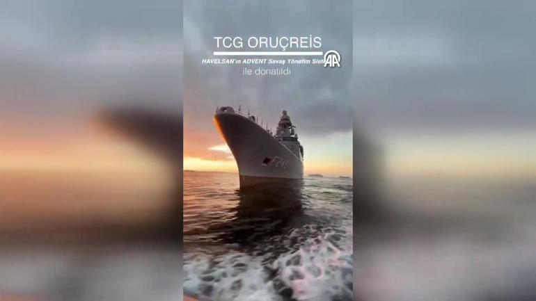 TCG Oruçreis Mavi Vatan’da göreve başladı