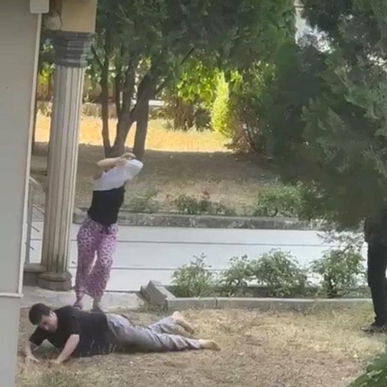 Silahlı saldırıya uğrayan adamı gören kadının kahramanlığı takdir topladı
