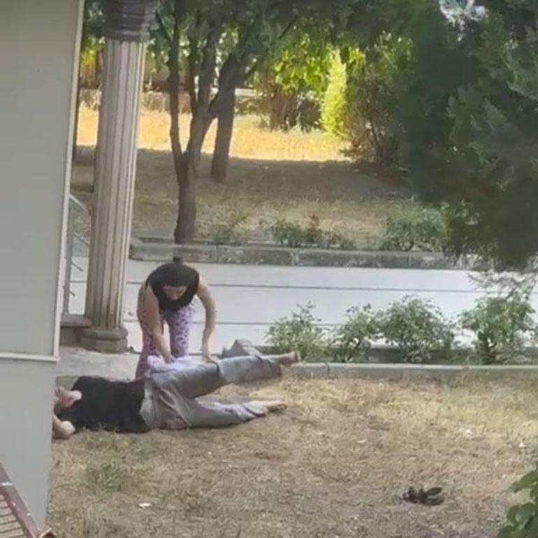 Silahlı saldırıya uğrayan adamı gören kadının kahramanlığı takdir topladı