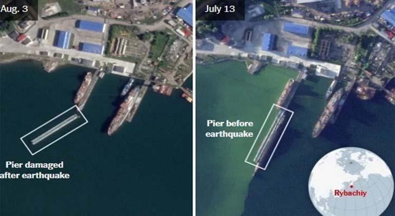 Rusyanın nükleer üssüne büyük darbe: Uydu görüntüleri ortaya çıktı