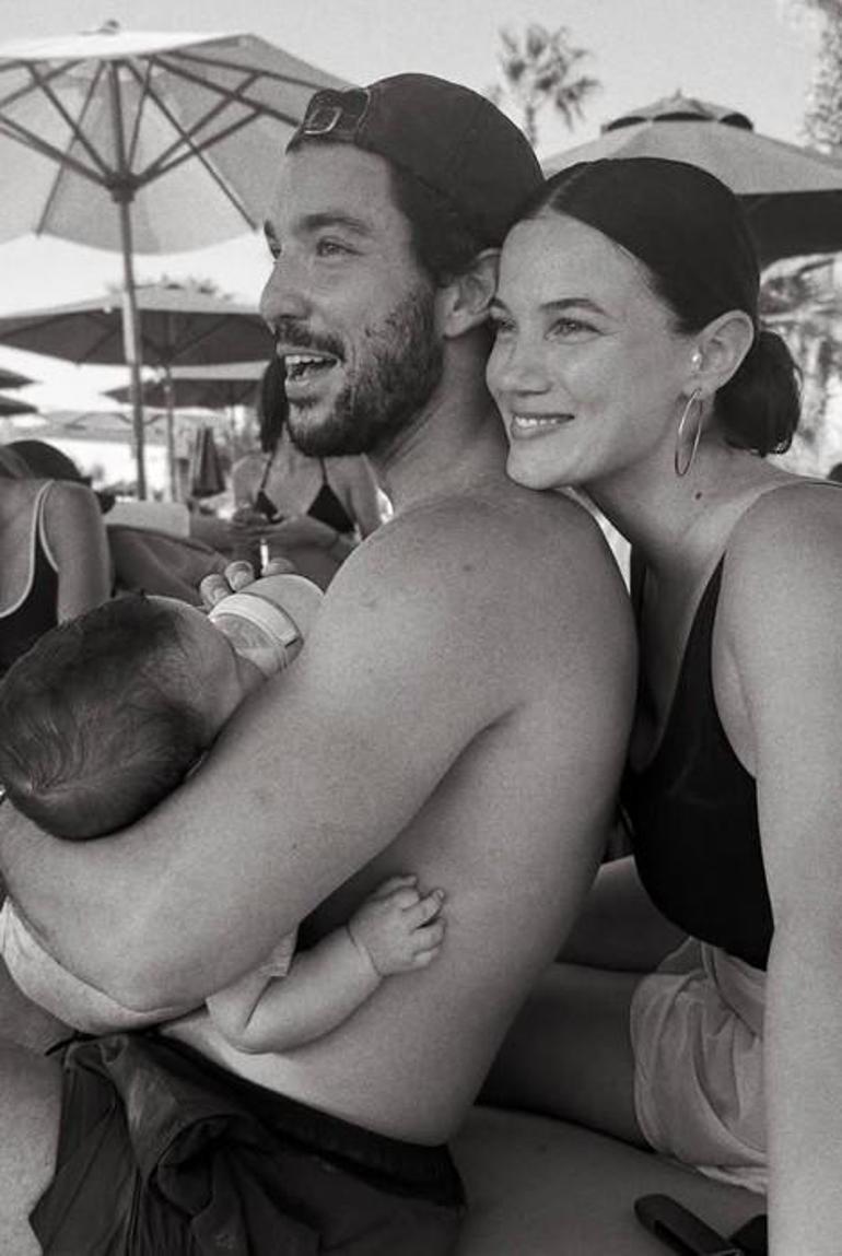 Pınar Deniz ve Kaan Yıldırım çiftinden yeni aile pozu İşte minik Fikret Hakanın son hali