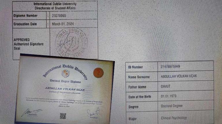 Sahte diploma skandalı Abdullah Volkan Uçak: Denklik almak isterken hayatım altüst oldu