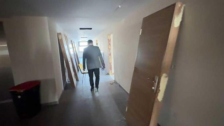 Belediye ile firma arasında yurt kavgası Eşyalar polis müdahalesiyle kurtarıldı