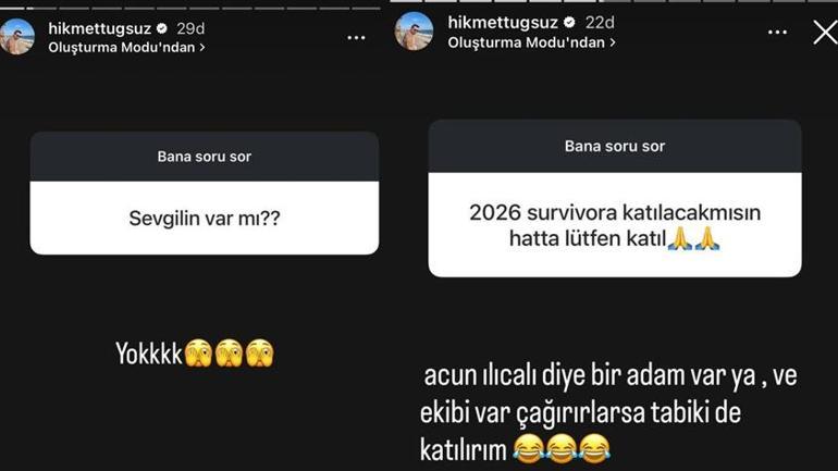 Survivor 2026 açıklamasıyla dikkat çekti Hikmet Tuğsuz Türkiyeye geleceği tarihi ilk defa açıkladı