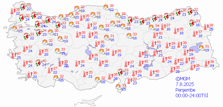 SON DAKİKA HAVA DURUMU: 7 Ağustos 2025 İstanbul, Ankara, İzmirde Hava Nasıl Olacak