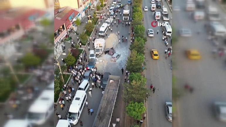 Bitliste freni boşalan TIR, 11 araca çarptı