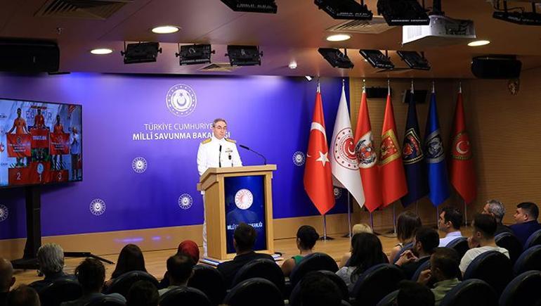 Mavi Vatanda Rum oyunu MSB kaynakları: Kıta sahanlığımızı ihlal etmeye kalkmaları durumunda gereği sahada yapılacak